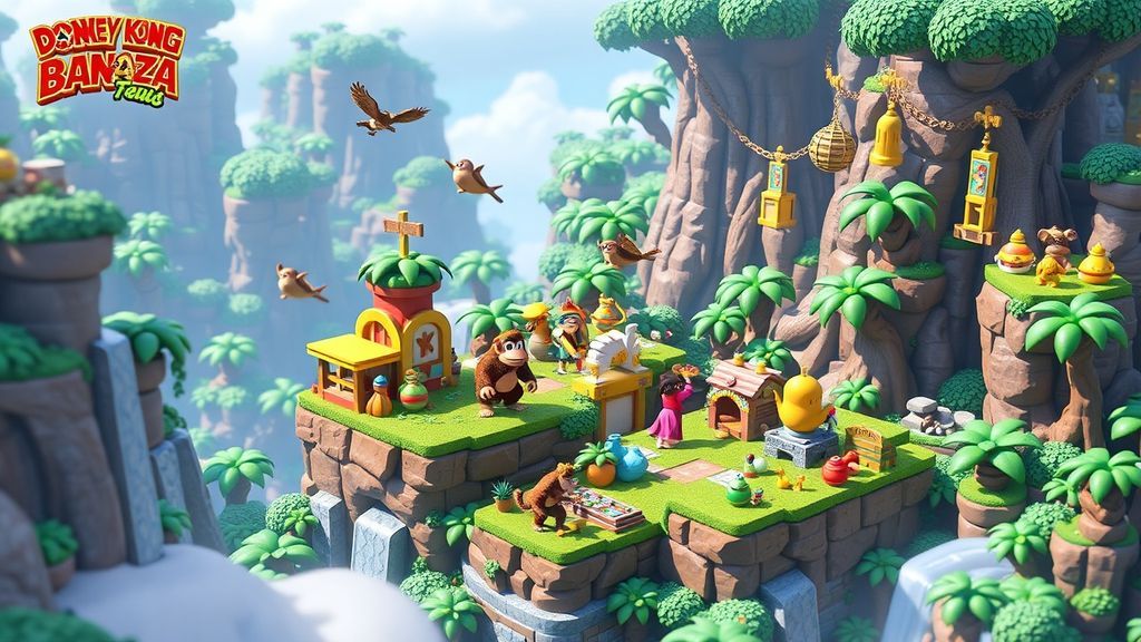 任天堂自曝开发秘辛：《大金刚狂欢》3.4亿体素打造可破坏盛宴